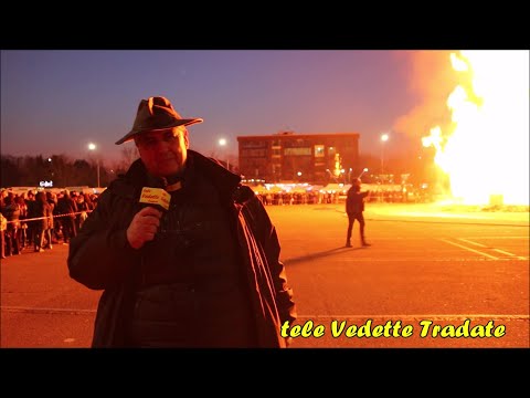 TELE VEDETTE TRADATE - IL FALO' DI SANT'ANTONIO - 20/1/2019