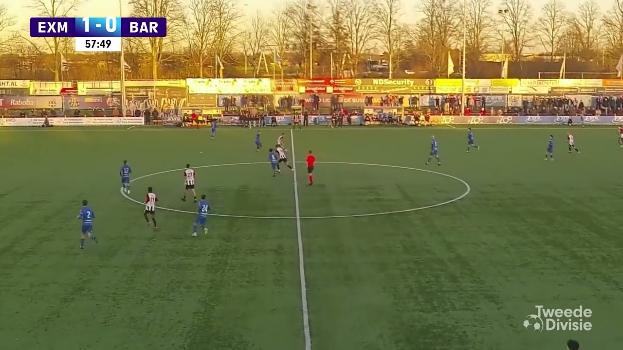 Excelsior Maassluis vs Barendrecht Full Match Highlights