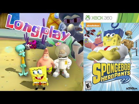 SpongeBob HeroPants - Longplay | 4-Player Multiplayer (100%) [4K]