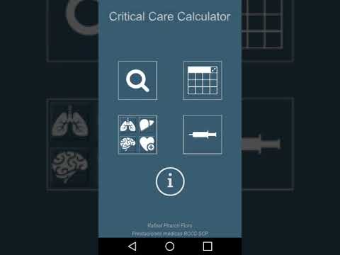 Critical Care Calculator Video