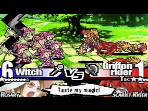 Yggdra Union We'll Never Fight Alone GBA Battlefield 16