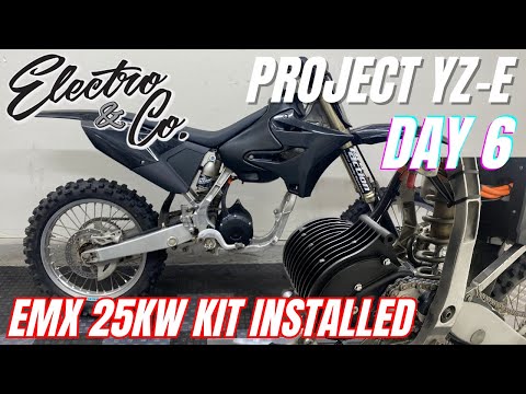 Project YZ-E | YZ250 Electric Dirt Bike QS138 EM-260 Conversion Part 6