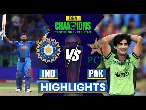 IND VS PAK Live: India vs Pakistan Live Match I Champions Trophy 2025 I Rohit Sharma I Babar Azam