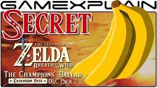 Banana Trick SECRET in Zelda: The Champion's Ballad Boss Fight (Breath of the Wild DLC Pack 2)