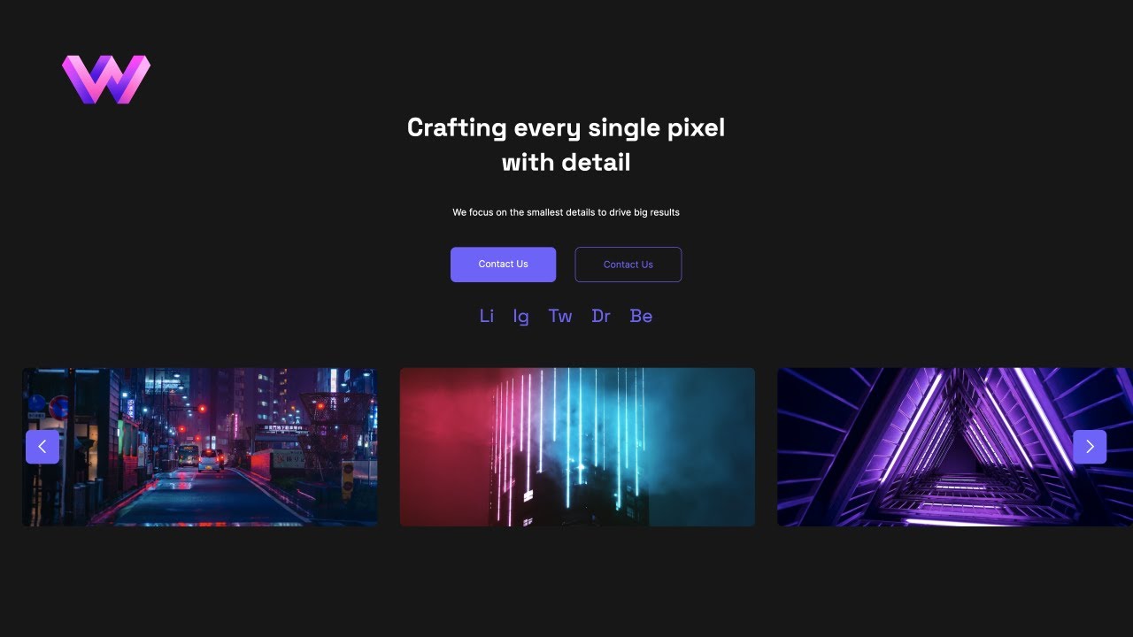 Creating a hero section with a slider in Webflow using the Wizardry method - Live Stream 9/29/2021
