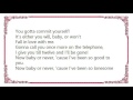 Barbara Lusch - Now Baby Or Never Lyrics