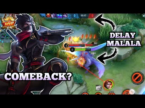 SUPER DELAY!! IMPOSSIBLE COMEBACK!! | HAYABUSA HARD CARRY SOLO RANK!!