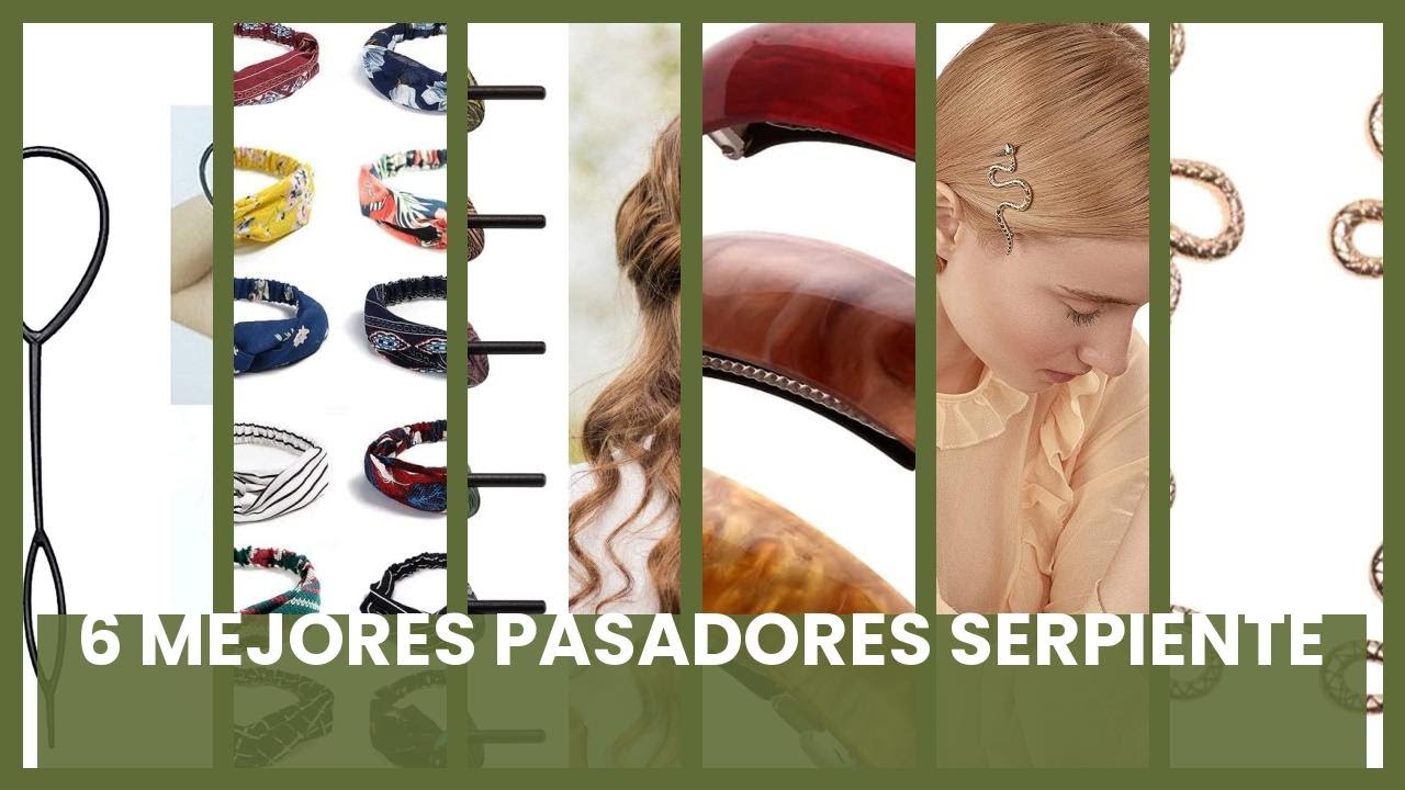 Pasador serpiente: 6 mejores pasadores serpiente