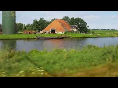 Train ride Heerenveen to Akkrum. (Holland)