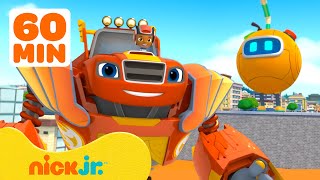 Download lagu Blaze Shrinks an Orange Juice Robot & More NEW Episodes! 🍊 | 60 Minutes | Nick Jr. mp3