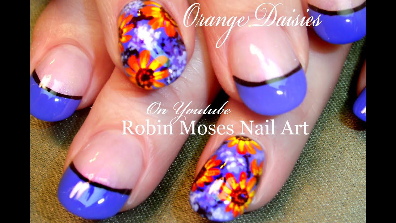 Spring Daisy Nails | DIY Daisies Nail Art Design tutorial