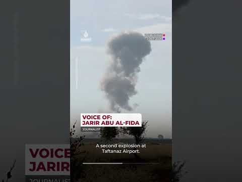 Explosions reported near military airport in Syria’s Idlib province