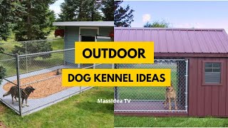30+ Awesome Outdoor Dog Kennel Ideas to Keep Your Pup Safe & Stylish