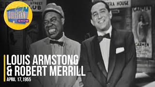Louis Armstong &amp; Robert Merrill &quot;Vesti la giubba &amp; Honeysuckle Rose&quot; on The Ed Sullivan Show
