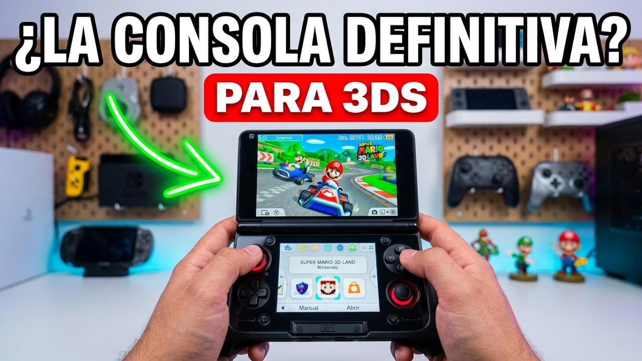 DEJA DE ESPERAR por la consola definitiva para emular 3DS… ¡YA EXISTE! | AYN Thor Lite