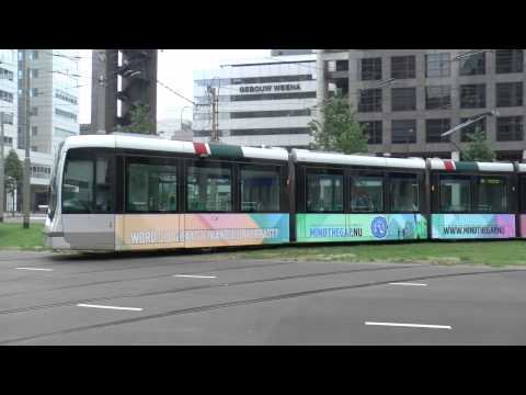 Netherlands Trams Rotterdam Centraal RET Citadis 302 Trams April 2014 Part 1 - Straßenbahn