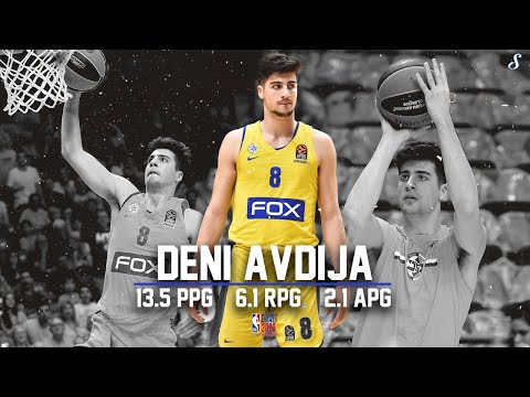Deni Avdija Maccabi Tel Aviv B.C 2019-20 Highlights Montage | 13.5 PPG 6.5 RPG 2.6 APG #Wizards