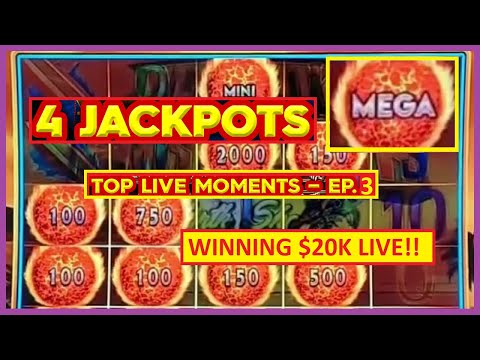 4 JACKPOTS, one MASSIVE! Top Casino Moments LIVE! (Ep. 3)