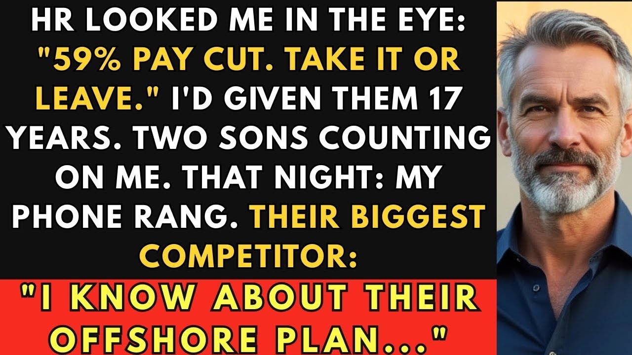 HR Said: "Accept A 59% PAY CUT Immediately" — Their Biggest RIVAL Called Me That Night