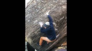 Video thumbnail of Overreacting, V7. Mitchell Creek