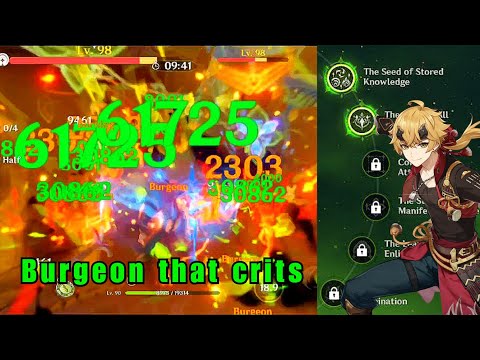 Thoma burgeon that crits ft C2 Nahida