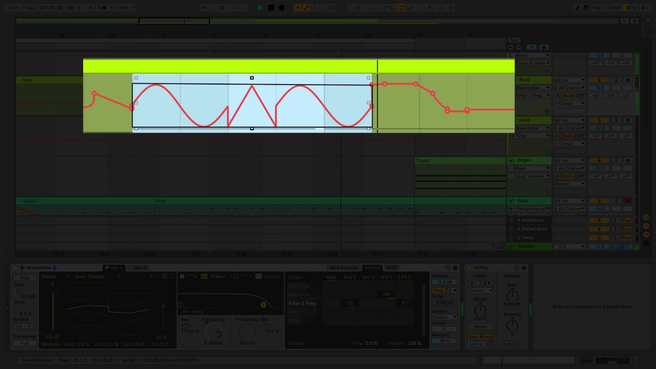 Arrangement View automation