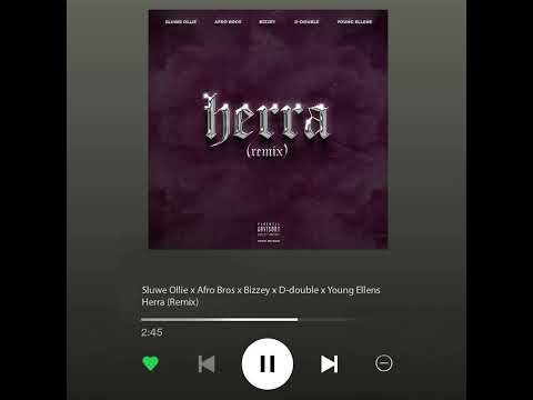 Sluwe Ollie x Afro Bros x Bizzey - Herra ft. D-Double & Young Ellens (Remix)
