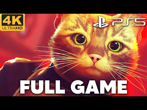 STRAY Full Game Gameplay Walkthrough (No Commentary)
