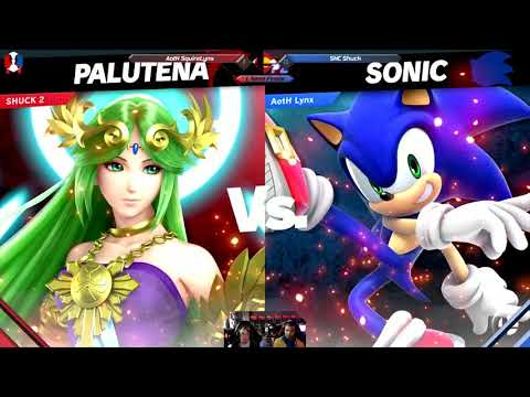SHC Shuck (Palutena) vs AotH SquireLynx (Mii Gunner, Sonic) - LSF