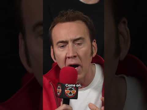 Nic Cage- "I'M NOT KILLING THAT!"