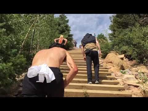Kilian Jornet Burgada Completes the Manitou Incline