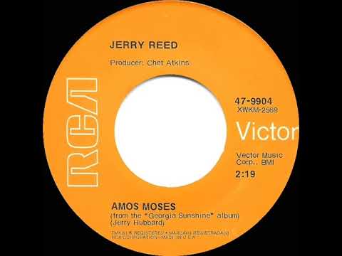 1971 HITS ARCHIVE: Amos Moses - Jerry Reed (mono 45)