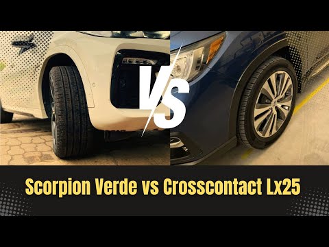 Pirelli Scorpion Verde vs Continental CrossContact LX25