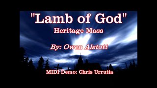 Lamb of God - Heritage Mass (Owen Alstott)