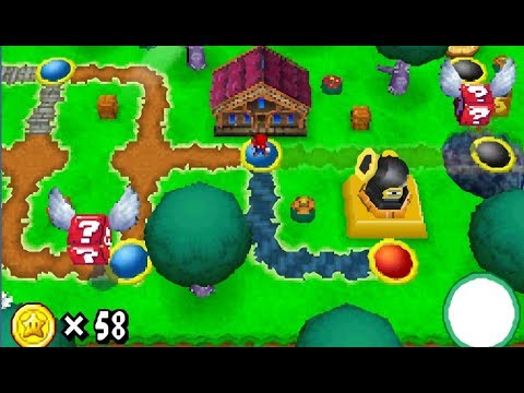 World 4-Ghost House | Star Coins and Canon | New Super Mario Bros DS