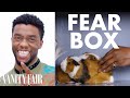 Chadwick Boseman & Danai Gurira Touch a Chameleon, a Frog, and Other Weird Stuff | Vanity Fair