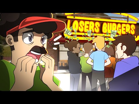 Our Restaurant's Success Is KILLING US! | Fast Food Sim