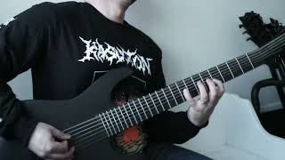 Video thumbnail for ESP LTD M-7HT Baritone Black Metal - DEMO by Late Honkola