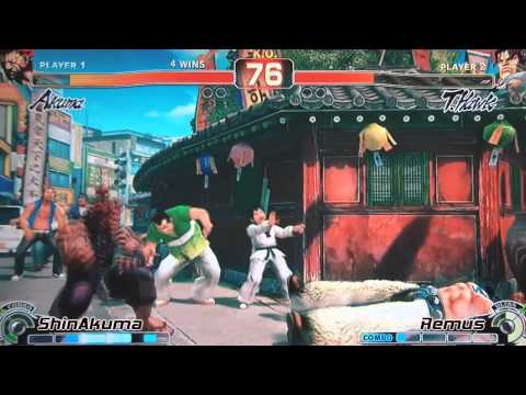 FFTF 3 SSF4AE Top 8 - ShinAkuma vs Remus