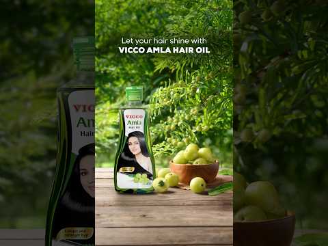 Break free from the cycle of bad hair days with Vicco Amla Hair Oil.✨