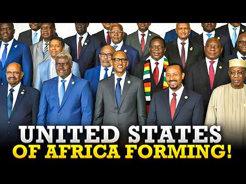 BREAKING All African Presidents Agreeing To Establish One African Government, One Flag & One Army