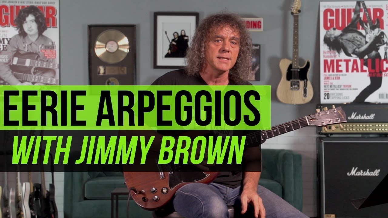 Eerie Arpeggios Lesson Part 3 with Jimmy Brown - YouTube