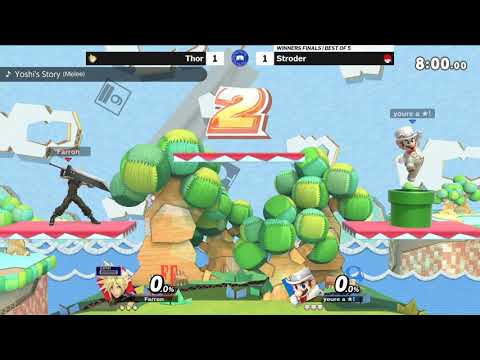 TSL 204 SSBU Winners Finals - Thor (Cloud) vs Stroder (Falco / Roy / Mario / Joker)