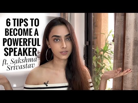 6 Tips to become a Powerful English Speaker ft. TV host Sakshma Srivastav