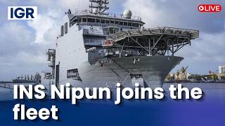 LIVE: Indian Navy Commissions Deep-sea Diving Vessel INS Nipun | IGR | India Global Review