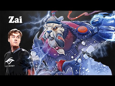 Zai - Tusk Offlane | Dota 2 7.27d Gameplay