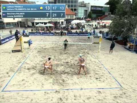 Larissa-Juliana BRA vs. Bawden-Palmer AUS Pools Grand Slam Stavanger WORLD TOUR 2011