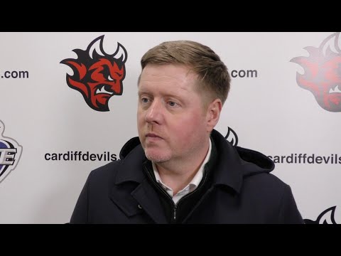 Pete Russell post game v GKS Katowice - Continental Cup 2024 January 14th, 2024