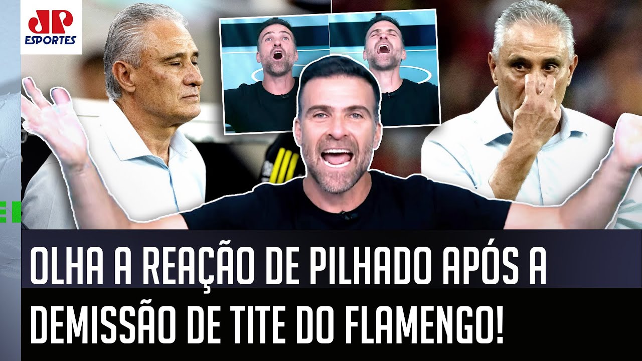 "ALELUIAAAA! O TITE CAIU! E EU VOU EXPOR: ele SÓ FOI DEMITIDO do Flamengo porque..." Pilhado DISPARA