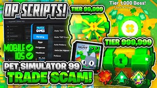 [RAID BOSS] NEW PET SIMULATOR 99 SCRIPT GUI 🍀 OP TRADE SCAM 🍀 PETS DUPE 🍀 AUTO FARM RAID HACK 2025 🍀